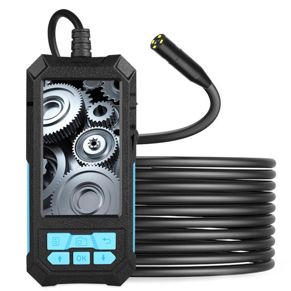 P90 14mm 4.5 inch HD 500W Autofocus Camera Endoscope Portable Water-resistant Industrial Pipe Endoscope, Hard Cable Length: 2m