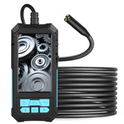 P90 14mm 4.5 inch HD 500W Autofocus Camera Endoscope Portable Water-resistant Industrial Pipe Endoscope, Hard Cable Length: 5m