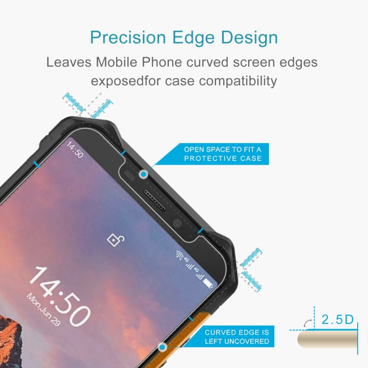 For Ulefone Armor X5 Pro 10 PCS 0.26mm 9H 2.5D Tempered Glass Film