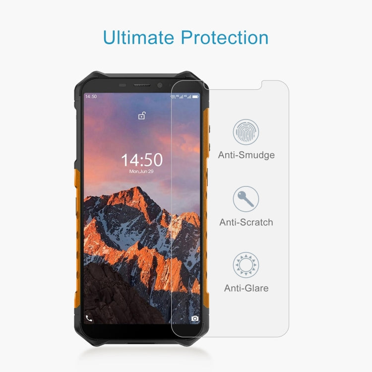 For Ulefone Armor X5 Pro 10 PCS 0.26mm 9H 2.5D Tempered Glass Film