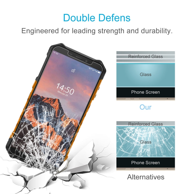 For Ulefone Armor X5 Pro 10 PCS 0.26mm 9H 2.5D Tempered Glass Film