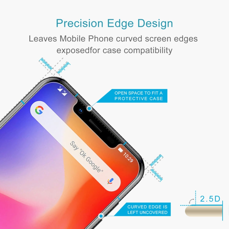 For Ulefone S10 Pro 10 PCS 0.26mm 9H 2.5D Tempered Glass Film