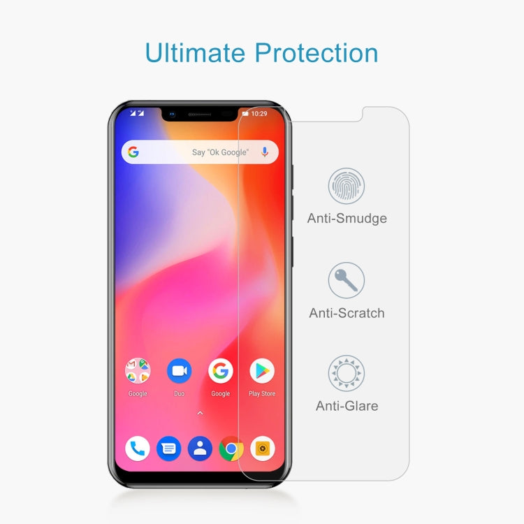 For Ulefone S10 Pro 10 PCS 0.26mm 9H 2.5D Tempered Glass Film