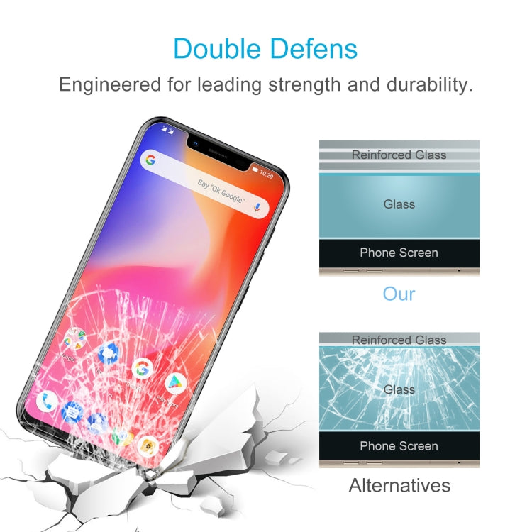 For Ulefone S10 Pro 10 PCS 0.26mm 9H 2.5D Tempered Glass Film