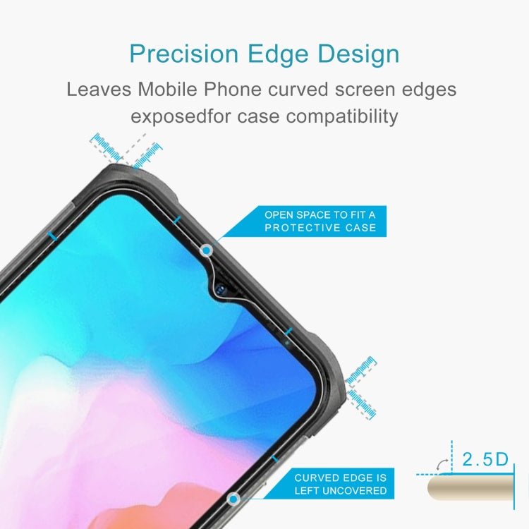 For Ulefone Armor 12 5G 50 PCS 0.26mm 9H 2.5D Tempered Glass Film