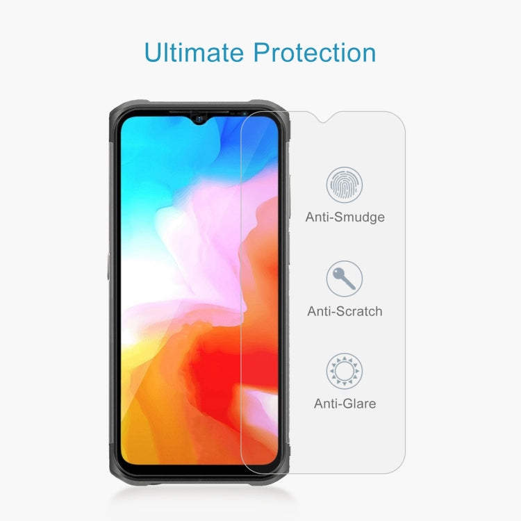 For Ulefone Armor 12 5G 50 PCS 0.26mm 9H 2.5D Tempered Glass Film