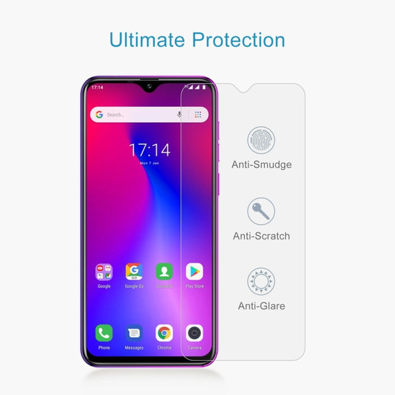For Ulefone Note 7 50 PCS 0.26mm 9H 2.5D Tempered Glass Film