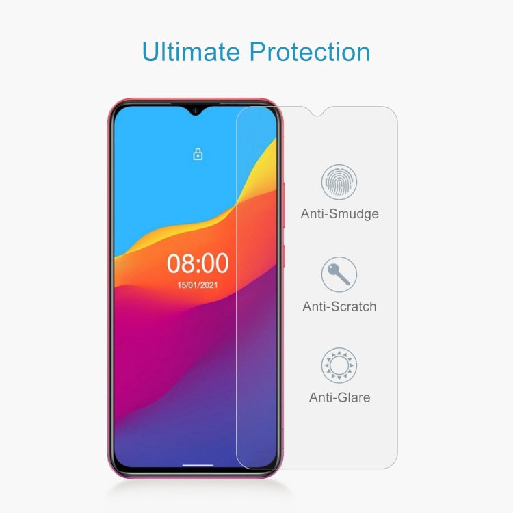 For Ulefone Note 10 50 PCS 0.26mm 9H 2.5D Tempered Glass Film
