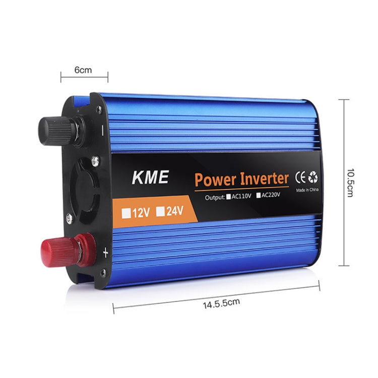 Carmaer 500W Car Smart Multi-function Digital Display Inverter Household Power Converter, Specification:24V to 220V