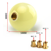 SK-1042 Universal Car Round Luminous Shift Knob with Adapters(Blue)