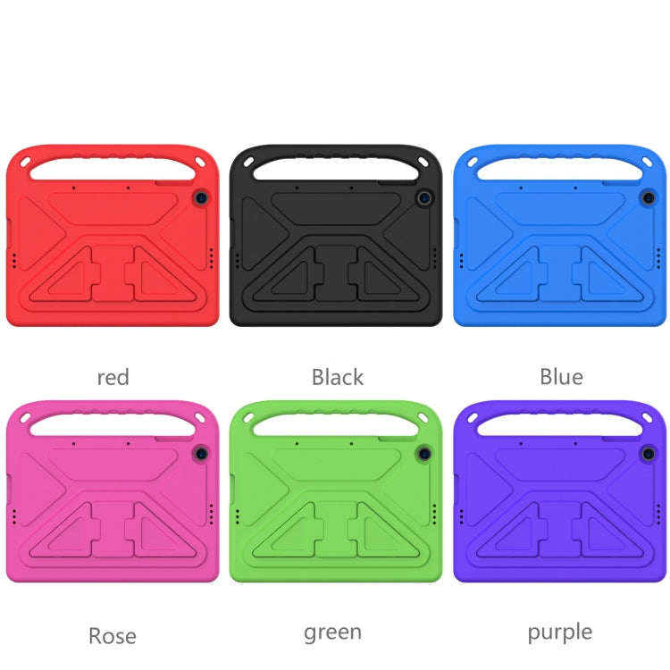For Huawei Enjoy Tablet 2 / MatePad T10 / T10s Portable Handle EVA Shockproof Anti Falling Protective Case with Triangle Holder(Purple)