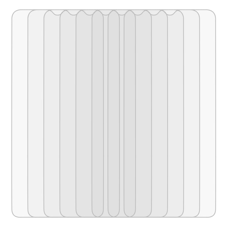 For Samsung Galaxy A03s 50 PCS 0.26mm 9H 2.5D Tempered Glass Film