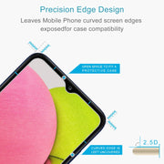 For Samsung Galaxy A03s 50 PCS 0.26mm 9H 2.5D Tempered Glass Film
