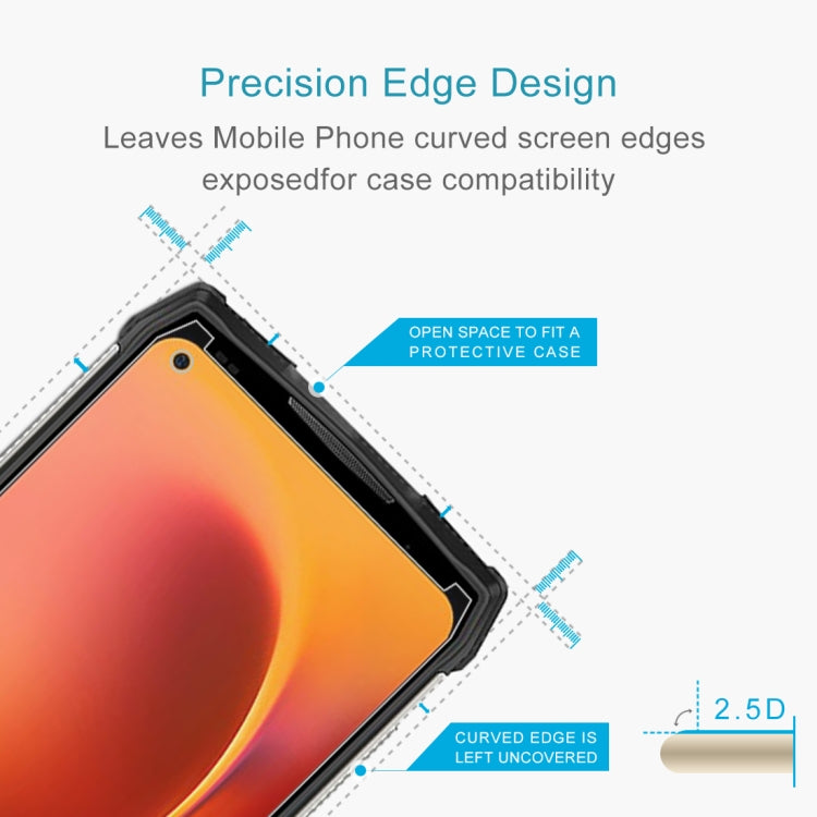 For Ulefone Power Armor 13 50 PCS 0.26mm 9H 2.5D Tempered Glass Film