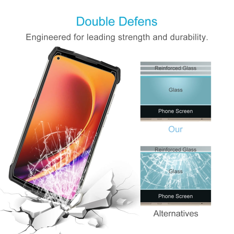 For Ulefone Power Armor 13 50 PCS 0.26mm 9H 2.5D Tempered Glass Film