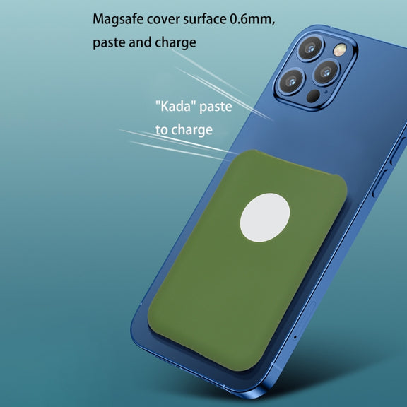 Ultra-Thin Magsafing Silicone Case for Magsafe Battery Pack(Grey)