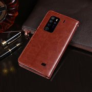 For Ulefone Armor 11 5G idewei Crazy Horse Texture Horizontal Flip Leather Case with Holder & Card Slots & Wallet(Red)