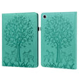 For Lenovo Tab M10 HD Gen 2 Tree & Deer Pattern Pressed Printing Horizontal Flip PU Leather Case with Holder & Card Slots(Green) - free shipping - PMC TechLife - Order now!
