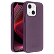 For iPhone 13 mini QIALINO Nappa Cowhide MagSafe Magnetic Protective Case (Purple Crystal) - free shipping - PMC TechLife - Order now!