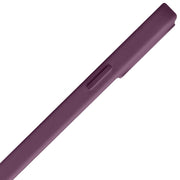 For iPhone 13 mini QIALINO Nappa Cowhide MagSafe Magnetic Protective Case (Purple Crystal)