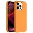 For iPhone 13 Pro QIALINO Nappa Cowhide MagSafe Magnetic Protective Case (Orange) - iPhone 13 Pro Cases by QIALINO | Online Shopping South Africa | PMC TechLife | Buy Now Pay Later Mobicred