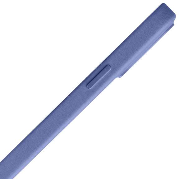 For iPhone 13 Pro Max QIALINO Nappa Cowhide MagSafe Magnetic Protective Case (Blue)