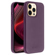 For iPhone 13 Pro Max QIALINO Nappa Cowhide MagSafe Magnetic Protective Case (Purple Crystal) - free shipping - PMC TechLife - Order now!