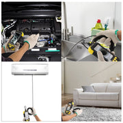 Y19 8mm Single Lens Hand-held Hard-wire Endoscope with 4.3-inch IPS Color LCD Screen, Cable Length:2m(Yellow)