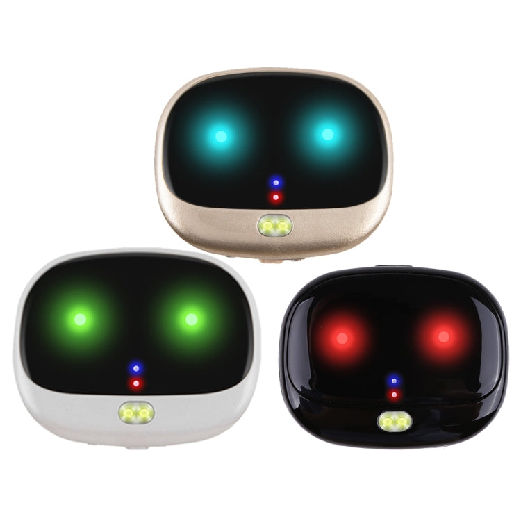 ReachFar RF-V47 IP67 Multi-function Mini GPS Pet Tracker with LED Light & Silicone Case(Black)