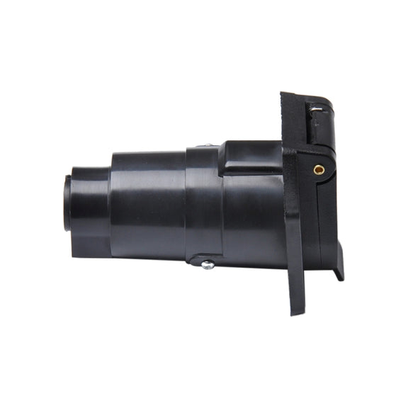 A0145 7-PIN Trailer Plug American Flat Blade Connector Adapter 12V Tow Bar
