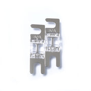 A0304 Transparent 5 PCS Car Audio AFS Mini ANL 30A Fuse Nicked Plated