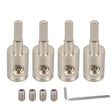 A5682 4 PCS Car Small Size Nickel-plated Brass 4GA to 8GA Audio Terminal Block with Screws - free shipping - PMC TechLife - Order now!