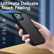 For iPhone 13 Pro Max Pioneer Armor Heavy Duty Shockproof Phone Case (Black)