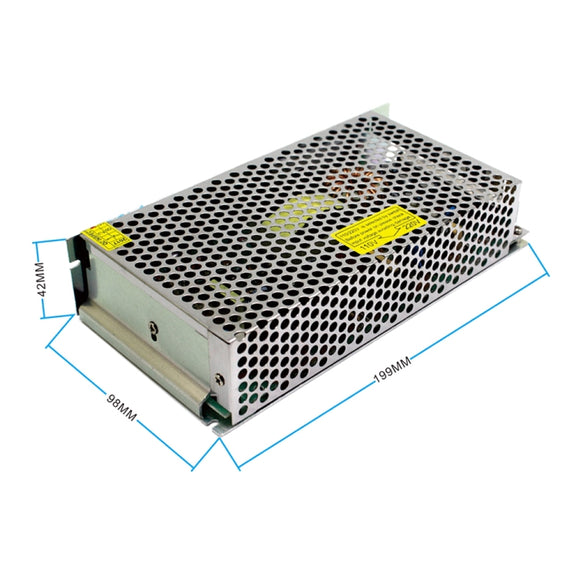 S-100-5 DC5V 20A 100W LED Regulated Switching Power Supply, Size: 199 x 98 x 42mm