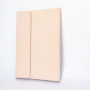 For Lenovo Pad Tab P11 11 inch TB-J606F LX110 Solid Color Detachable Square Keycap Bluetooth Keyboard Leather Tablet Case with Stand(Pink)