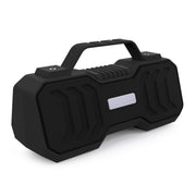 New Rixing NR-4500M Bluetooth 5.0 Portable Outdoor Karaoke Wireless Bluetooth Speaker with Microphone(Black)