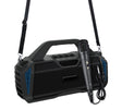 New Rixing NR-6011M Bluetooth 5.0 Portable Outdoor Karaoke Wireless Bluetooth Speaker with Microphone & Shoulder Strap(Blue) - free shipping - PMC Jewellery - Order now!
