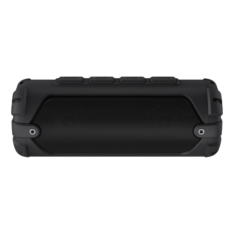New Rixing NR-6013 Bluetooth 5.0 Portable Outdoor Wireless Bluetooth Speaker with Shoulder Strap(Black)