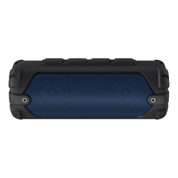 New Rixing NR-6013 Bluetooth 5.0 Portable Outdoor Wireless Bluetooth Speaker with Shoulder Strap(Blue)