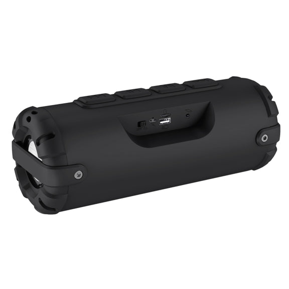 New Rixing NR-6013 Bluetooth 5.0 Portable Outdoor Wireless Bluetooth Speaker with Shoulder Strap(Blue)
