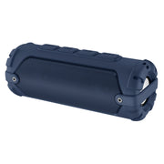 New Rixing NR-6013M Bluetooth 5.0 Portable Outdoor Karaoke Wireless Bluetooth Speaker with Microphone & Shoulder Strap(Blue)