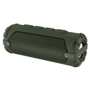 New Rixing NR-6013M Bluetooth 5.0 Portable Outdoor Karaoke Wireless Bluetooth Speaker with Microphone & Shoulder Strap(Green)