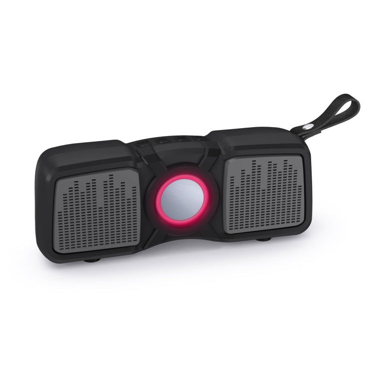 New Rixing NR-9011 Bluetooth 5.0 Portable Outdoor Wireless Bluetooth Speaker(Grey)