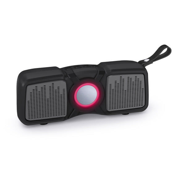 New Rixing NR-9011 Bluetooth 5.0 Portable Outdoor Wireless Bluetooth Speaker(Grey)
