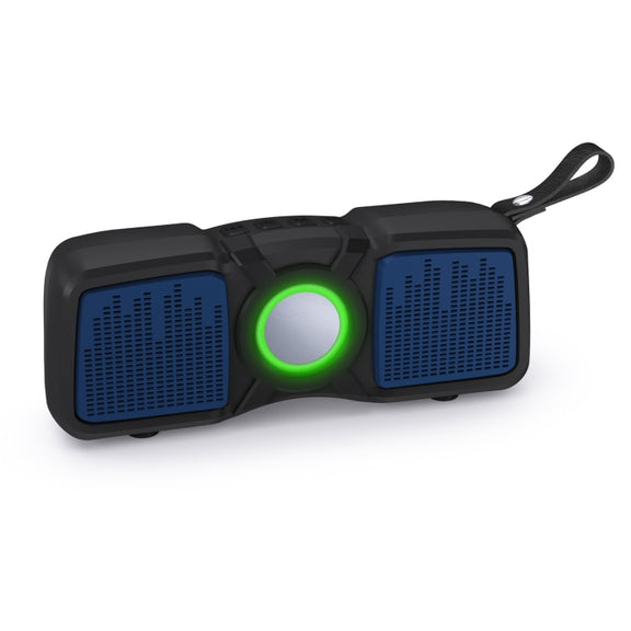 New Rixing NR-9011 Bluetooth 5.0 Portable Outdoor Wireless Bluetooth Speaker(Blue)