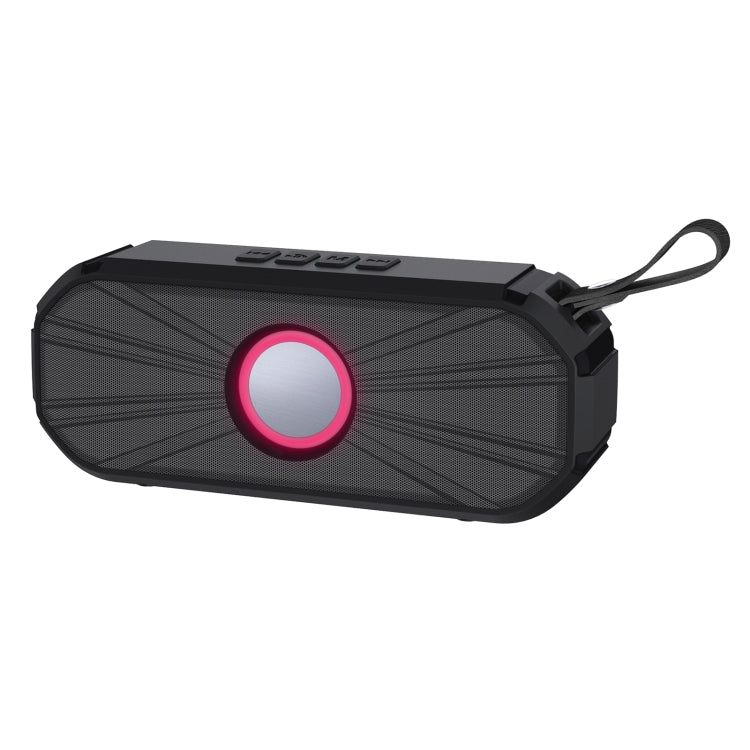 New Rixing NR-9012 Bluetooth 5.0 Portable Outdoor Wireless Bluetooth Speaker(Grey)