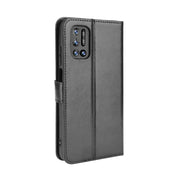 For Doogee N40 Pro Crazy Horse Texture Horizontal Flip Leather Case with Holder & Card Slots & Lanyard(Black)