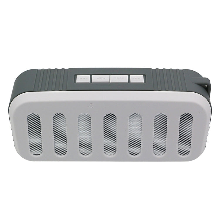 NewRixing NR-2013 TWS Car Exhaust Duct-shaped Bluetooth Speaker(White)