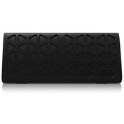 NewRixing NR-3021 TWS Hollow Triangle Pattern Bluetooth Speaker(Black)