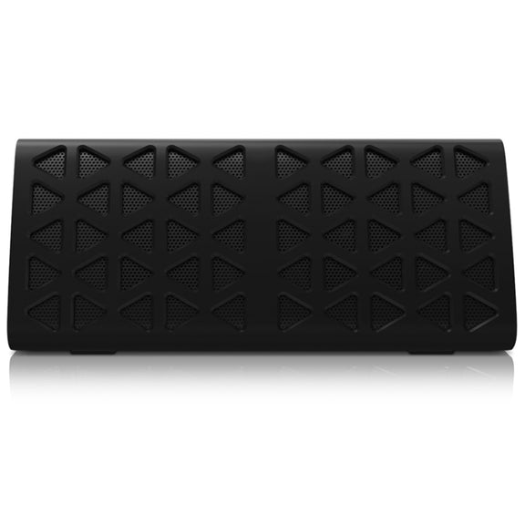 NewRixing NR-3021 TWS Hollow Triangle Pattern Bluetooth Speaker(Black)